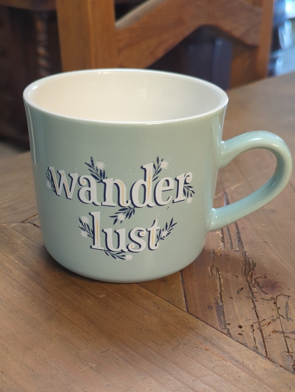 Opalhouse Mint Green 'Wanderlust' Ceramic Mug